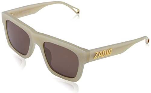 Zadig &amp; Voltaire SZV325 Gafas, Shiny Beige Glittery