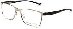 Porsche P8346 Gafas de Sol, Dark Gun, 55 para Hombre