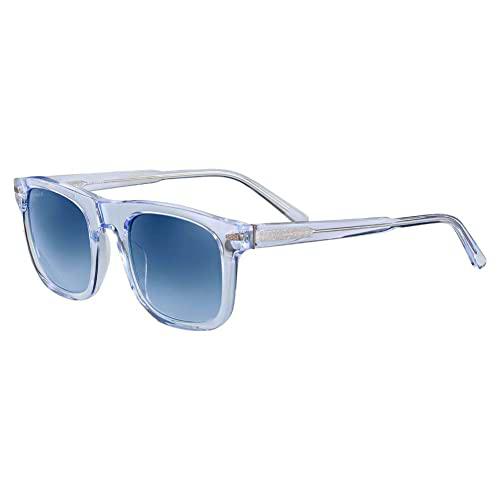 Serengeti Charlton Gafas, Shiny Crystal, M/L Unisex Adulto