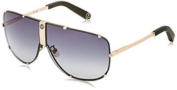 Philipp Plein SPP075M Gafas, Shiny Rose Gold W/Green Parts