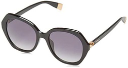 Furla SFU533 Gafas, Shiny Black, 54 para Mujer