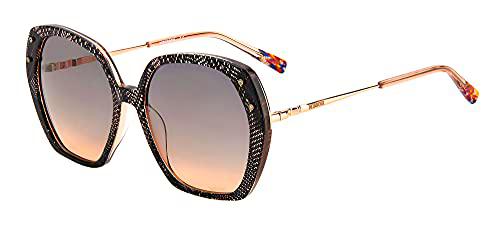 Missoni Gafas de Sol 0025/S Black Pattern/Grey Orange Shaded 56/18/145 mujer