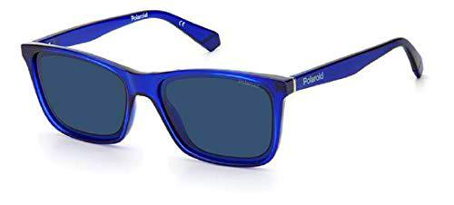 Polaroid PLD 6144/s Sunglasses, PJP/C3 Blue, 57 Unisex-Adult