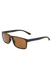 Calvin Klein CK21508S Gafas de Sol, Matte Brown, Talla única para Hombre