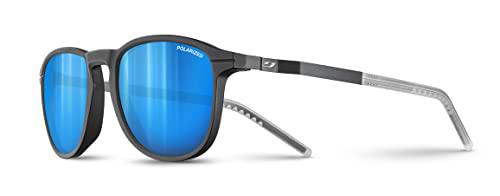 Julbo United Gafas DE Sol, Negro Mate/TRANSLU, Talla única Unisex Adulto