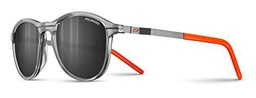 Julbo Link Gafas DE Sol, Gris TRANSLU Brillante/Naranja