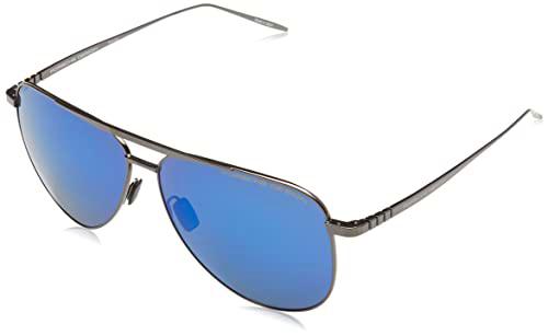 Porsche P8929 Gafas de Sol, Dark Gun, 63 para Hombre