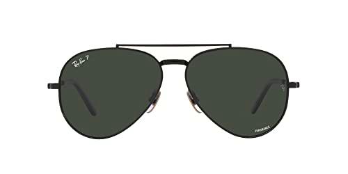 Ray-Ban Gafas Unisex-Adulto, Black/Dark Grey