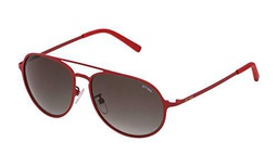 Sting SST0045506F5 Gafas de sol, Deportivas, 55, Rojo