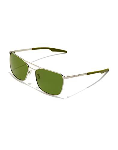 HAWKERS Sense Gafas, Alligator Polarized, Silver, Talla única Unisex Adulto