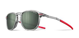 Julbo United Gafas de Sol, Gris/Rojo, Talla única Unisex Adulto