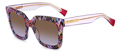 Missoni Gafas de Sol 0126/S Pattern Pink/Brown Grey Shaed 52/22/145 mujer