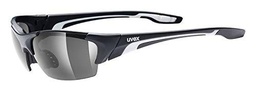 Uvex Blaze III Gafas de Ciclismo, Unisex Adulto, Negro/Azul