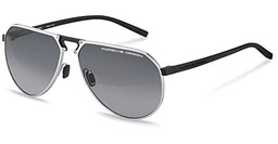 Porsche P8938 Gafas de Sol, Titanium, Black, 64 para Hombre