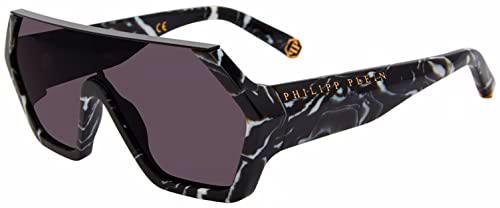 Philipp Plein SPP047 Gafas, Marbled Black, 99 para Hombre