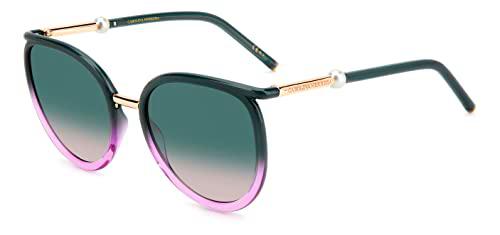 Carolina Herrera Her 0077/S Gafas, Teal Pink, 59 para Mujer