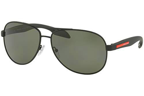 Prada LINEA ROSSA Benbow Gafas de Sol, Black Rubber