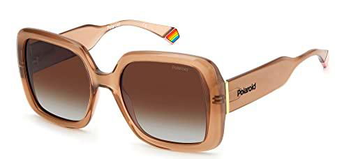 Polaroid Gafas de Sol PLD 6168/S Beige Havana/Brown Shaded Polarized 54/20/140 mujer