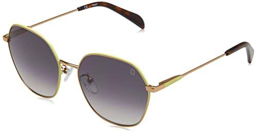 TOUS STO422 Gafas, Shiny Grey Gold with Coloured Parts