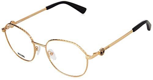 MOSCHINO MOS586 Gafas, Rose Gold, 52 para Mujer