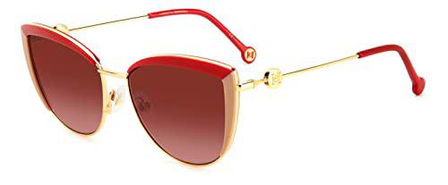 Carolina Herrera Her 0112/S Gafas, Red Beige, 58 para Mujer