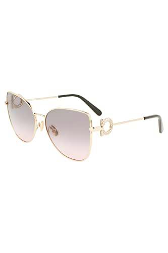 FERRAGAMO SF293S Gafas, Gold Tortoise, 54 para Mujer