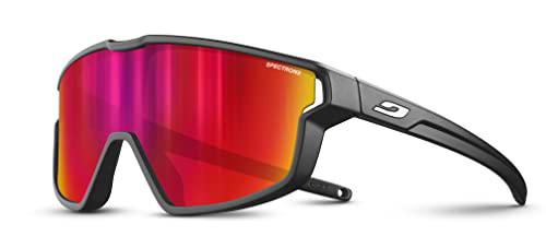 Julbo Fury Mini Gafas DE Sol, Negro Mate, Talla única Unisex Adulto