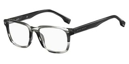 BOSS HUGO 1320 Gafas, Striped Grey, 52 para Hombre