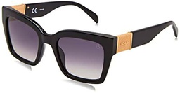 TOUS STOB47 Gafas, Shiny Black, 53 para Mujer