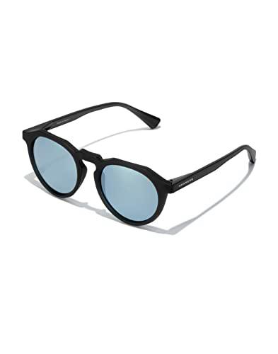 HAWKERS WARWICK, Gafas de sol Unisex adulto, Gris (Mirror Chrome Polarized · Grey Smoke Transparent)