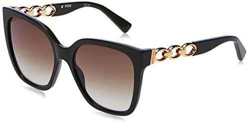 MOSCHINO MOS098/S Gafas, Olive, 55 para Mujer