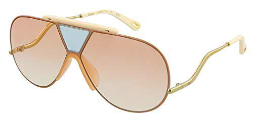 Chloé CE154S - Gafas de sol de metal rosa/peach unisex para adulto