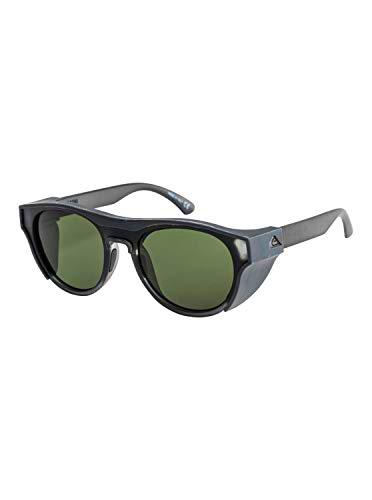 Quiksilver Eliminator+ Gafas, Matte Crystal Smoke/Green