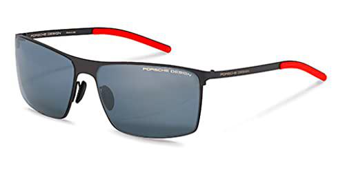 Porsche P8667 Gafas de Sol, Black, 64 para Hombre