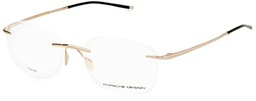 Porsche P8362 Frame, Shiny Gold, 55 Unisex-Adulto