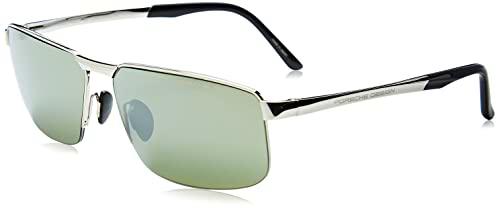 Porsche P8917 Gafas de Sol, Palladium, Black, 63 para Hombre