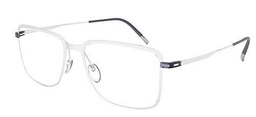 Silhouette Lite Wave 5534 Gafas, Smooth Rhodium, 54/18/145 para Hombre