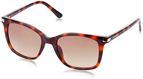 Calvin Klein 41724 Gafas de Sol, TORT/STGLD, Talla única para Mujer