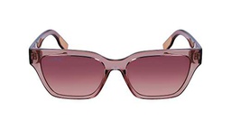 Lacoste L6002s Gafas, Transarent Grey, 53/17/145 para Mujer