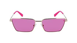 Calvin Klein Jeans Ckj22217s Gafas, Gold/Pink, 58/16/140 Unisex Adulto