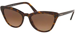 Prada 0PR 01VS Gafas de Sol, Havana, 56 para Mujer