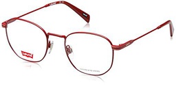 Levi's LV 1028 Gafas, Burgundy, 50 Unisex Adulto