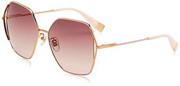 Furla SFU601 Gafas, Shiny Copper Gold with Coloured Parts