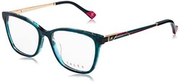 YALEA VYA006 Gafas, Verde Azulado 0xat, 53 para Mujer