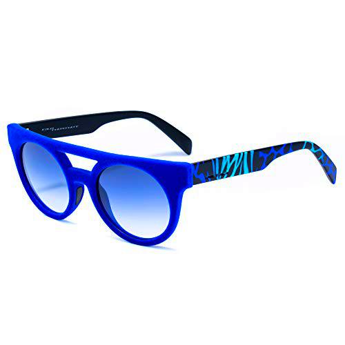 italia independent 0903V-022-ZEB Gafas de sol, Deportivas, 50, Azul