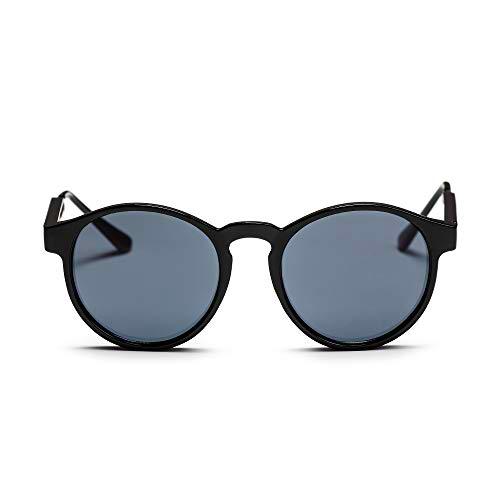 CHPO Johan Gafas de Sol, Negro (Black/Black), 49.0 Unisex Adulto