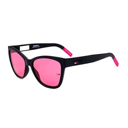 Tommy Hilfiger Tj 0026/S, Gafas de Sol Mujer, Negro Cereza, 50