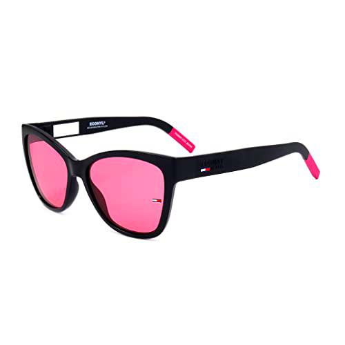 Tommy Hilfiger Tj 0026/S, Gafas de Sol Mujer, Negro Cereza, 50