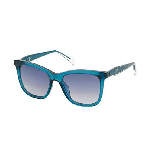 TOUS STOB46 Gafas, Matt TRANSP.Blue, 53 para Mujer