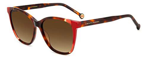 Carolina Herrera Ch 0061/S Gafas, Havana Red, 57 para Mujer